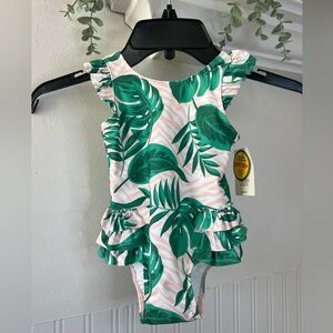 NWT TUCKER + TATE BABY SWIMSUIT / PALMS / Size: 18M